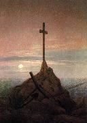 Caspar David Friedrich The Cross Beside The Baltic Spain oil painting artist